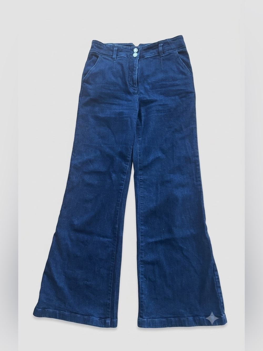 Maeve by Anthropologie High rise Dark Wash Flare Jeans Size 29